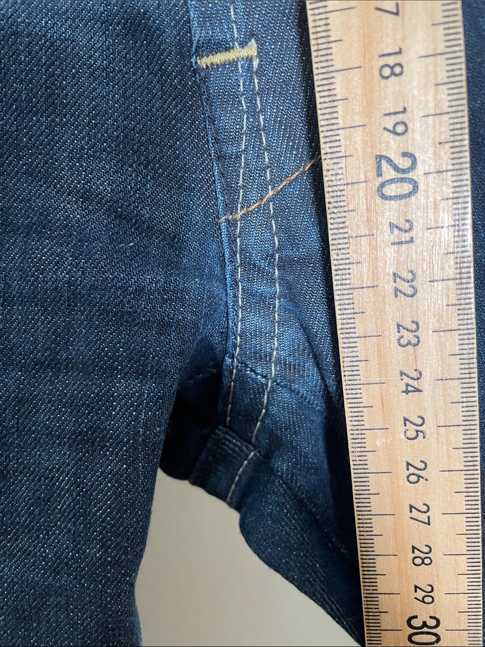 G-Star - Straight Legged Wide Denim Jeans Dark Blue - 31 x 34 - Picture 9 of 11